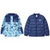 Skechers Sports Life Collection Down Jacket Teenagers 蓝底异形迷彩-0521, 165
