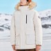 Skechers Sports Alliance Series Down Jacket Unisex Silver Birch White Silver Birch White/00C1, M