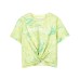 Skechers T-Shirt Fruit Green Yellow Tie-Dye All Over Print Teenagers Fruit Green Yellow Tie-Dye All over Print-03QC, 160