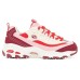 Skechers D Lites 1.0 Splicing Dad Shoes Red/Pink Women's 35
