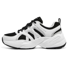 Skechers Momentus Cushioning Anti-Slip And Wear-Resistant Low-Top Casual Shoes Women's White Black 37