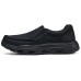 Skechers Breathable Low-Top Casual Shoes Men's All Black Черный, 45.5