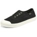 Skechers Wide Fit Anti-Slip Wear-Resistant Low-Top Canvas Shoes Women's Black 37