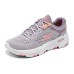 Skechers Cushioned Slip-Resistant Breathable Quick-Drying Low-Top Casual Running Shoes Women's Pink White Розовый Белый, 36