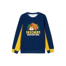 Skechers Kids Sweatshirts Blue Abyss /005F, 100