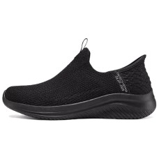 Skechers Ultra Flex 3.0 Anti-Slip And Wear-Resistant Coverage Low-Top Casual Shoes Women's All Black Черный, 37