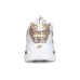 Skechers D'Lites Low Top Daddy Shoes White/Gold Women's 36
