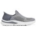 Skechers Slip Ins Anti-Slip Wear-Resistant Low-Top Casual Shoes Men's Gray Серый, 40