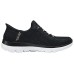 Skechers Hands Free Slip Ins Cushioned Wear Resistant Breathable Low Top Running Shoes Women's Black Черный, 37.5