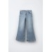 Джинсы flare без пояса ZARA Голубой, 6/7 лет (года) (122 cm)