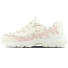 Skechers Lazy Cat Sewing Machine Kiss Of The Floria Cushioning Wear-Resistant Low-Top Casual Shoes Women's Pink Розовый, 37