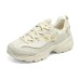Skechers D'LITES 1.0 'Cream Yellow' Women's 39