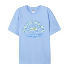 Skechers T Shirt Blue Bell Color Kids' Blue Bell/00EX, 165