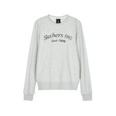 Skechers Sports Life Collection Sweatshirt Women's Light Heather Gray Light Heather Gray-0248, L
