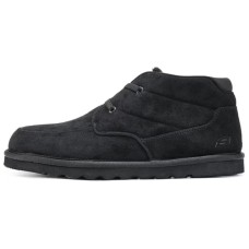 Skechers SKECHERS MENS USA Anti-Slip Wear-Resistant Mid-Top Casual Shoes Men's Black Черный, 42