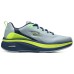Skechers MEN'S GO Cushioned Slip-Resistant Low-Top Casual Running Shoes Men Gray Blue GRAY/NAVY, 44