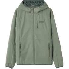 Skechers Jacket Men's Castor Gray Linen Heather Gray, L