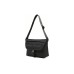 Skechers Fabric Messenger Bag, Shoulder Bag, Crossbody Bag Regular Unisex Carbon Black сажа
