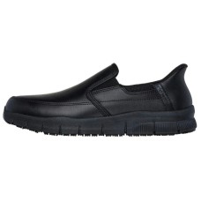 Skechers Slip Ins Anti Slip Wear Resistant Low Top Casual Shoes Men's Black Черный, 39.5