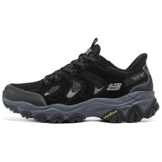 Skechers OUTDOOR Anti-Slip Wear-Resistant Low-Top Hiking Shoes Men's Charcoal Gray Серый, 41
