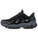 Skechers OUTDOOR Anti-Slip Wear-Resistant Low-Top Hiking Shoes Men's Charcoal Gray Серый, 41