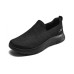 Skechers Go Walk Fle Cushioned Wear-Resistant Breathable Rebound Low-Top Casual Shoes Men's Black Черный, 42.5