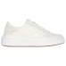 Skechers Court Classics Breathable Support Low Top Skateboard Shoes Women's White Бежевый, 37