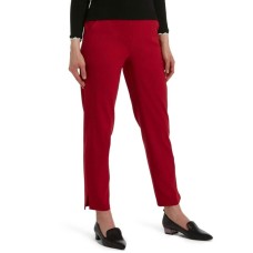 Hue 252624 Women's Temp Tech Trouser Thermal Leggings Deep Red Size X-Small