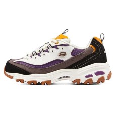 Skechers D'lites 1.0 Sneakers 'White Brown Black' Women's 35