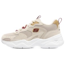 Skechers D'LITES AIRY 3.0 Cushioned Anti-Slip And Wear-Resistant Lightweight Low-Top Casual Shoes Women's Ecru 37.5