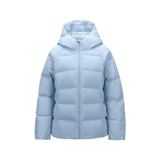Skechers Basic Sports Series Down Jacket Women's Light Gray Blue светло-серо-голубой, S