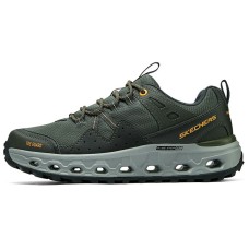 Skechers Anti-Slip Wear-Resistant Low-Top Casual Running Shoes Men's Green Зеленый, 39.5