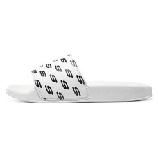 Skechers Side Lines 2 Sports Slippers Women's Black White 38