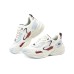 Skechers Cushioning Wear-Resistant Low-Top Chunky Sneakers Women's White Белый, 39.5