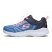 Skechers Snap Sprints Durable Breathable Low-Top Running Shoes Black Blue Teenagers 37