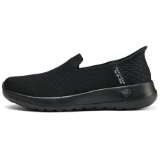 Skechers Hands Free Slip-Ins Cushioning Breathable Low-Top Casual Shoes Women's Black Черный, 38