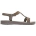 Skechers CALI One Strap Sandals Women's Taupe Серо-коричневый, 35