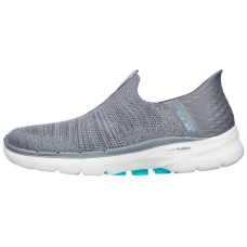 Skechers Go Walk 6 Slip In Fabulous View 'Grey' Women's 35