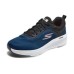 Skechers Low Top Running Shoes Men's Black Blue Black Blue, 42