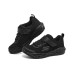 Skechers Girls Cushioned Wear-Resistant Breathable Low-Top Kids' Running Shoes Black Kids' Черный, 27.5