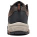 Skechers SKECHERS MENS USA Breathable Support Rebound Low-Top Outdoor Shoes Men's Brown Black Коричневый, 39.5
