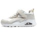 Skechers Anti-Slip Wear-Resistant Low-Top Kids Lifestyle Shoes Gray White Kids' Серый Белый, 37