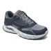 Skechers Durable Breathable Low-Top Casual Shoes Men's Blue Gray Blue Gray, 41