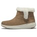 Skechers ON THE GO STELLAR Abrasion Resistant Slip Resistant Short Mid Calf Snow Boots Women's Chestnut Коричневый, 35.5