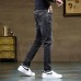 Jeep Jeans Unisex Black Gray Black Gray, 32