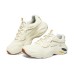 Skechers Stamina Airy D'Lites Cushioning Anti-Slip And Wear-Resistant Low-Top Chunky Sneakers Men's Ivory 41