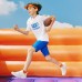 Skechers Go Run 400 V2 Slip-Resistant Breathable Low-Top Kids' Running Shoes White Teenagers 28.5
