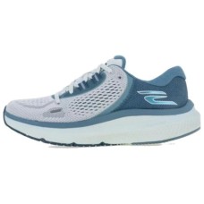Skechers Anti-Slip Wear-Resistant Low-Top Running Shoes Women's Gray Blue Gray Blue, 38