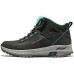 Skechers Cushioning Waterproof Mid Top Outdoor Shoes Women's Black Blue Черный, 35.5