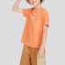 Skechers Kids T-Shirts Coral Orange/023A, 130